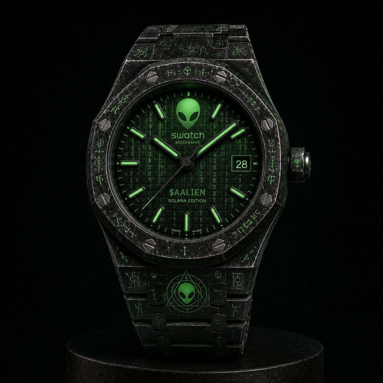 chronograph signal dark